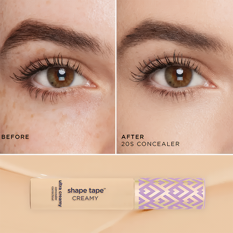 Tube-shaped concealer-Free Brush