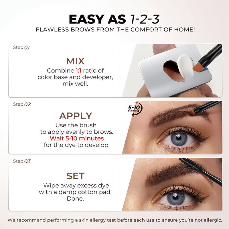 💯Long-Lasting Waterproof Eyebrow Tint Kit