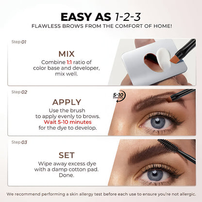 💯Long-Lasting Waterproof Eyebrow Tint Kit