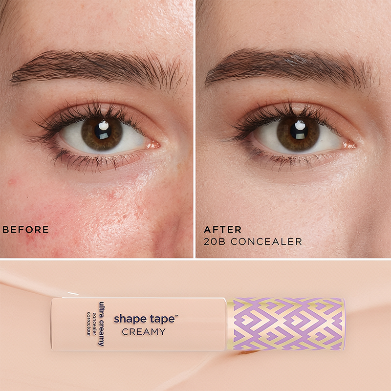 Tube-shaped concealer-Free Brush