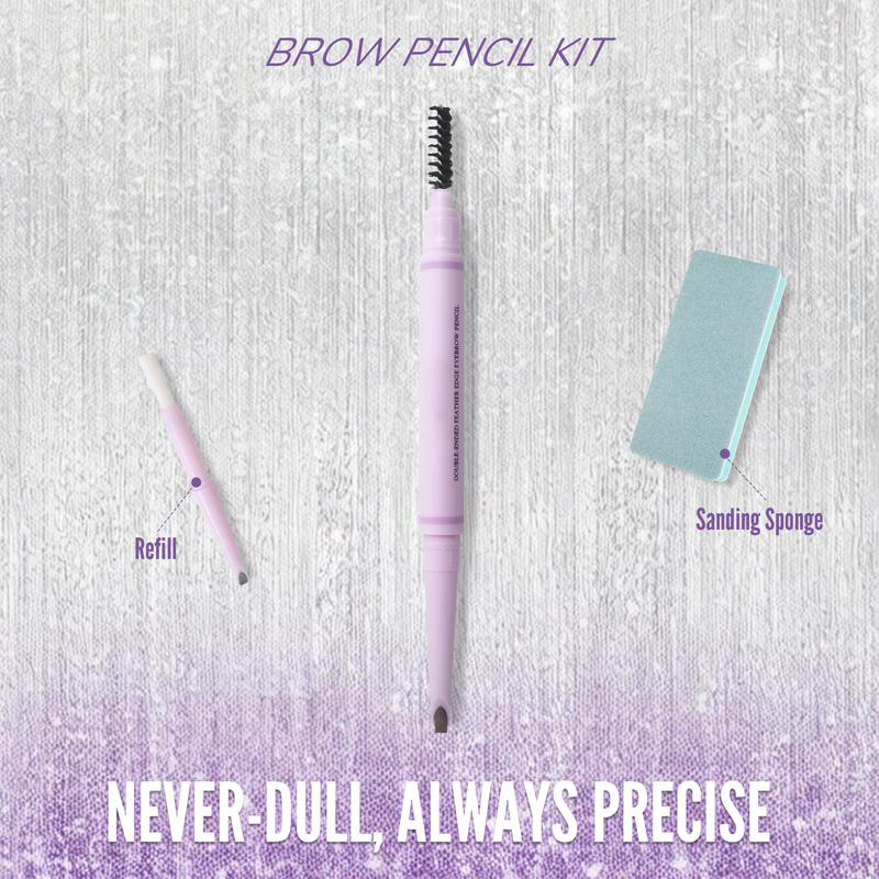 3‑in‑1 Brow Pencil Kit — The Only Brow Tool You’ll Ever Need