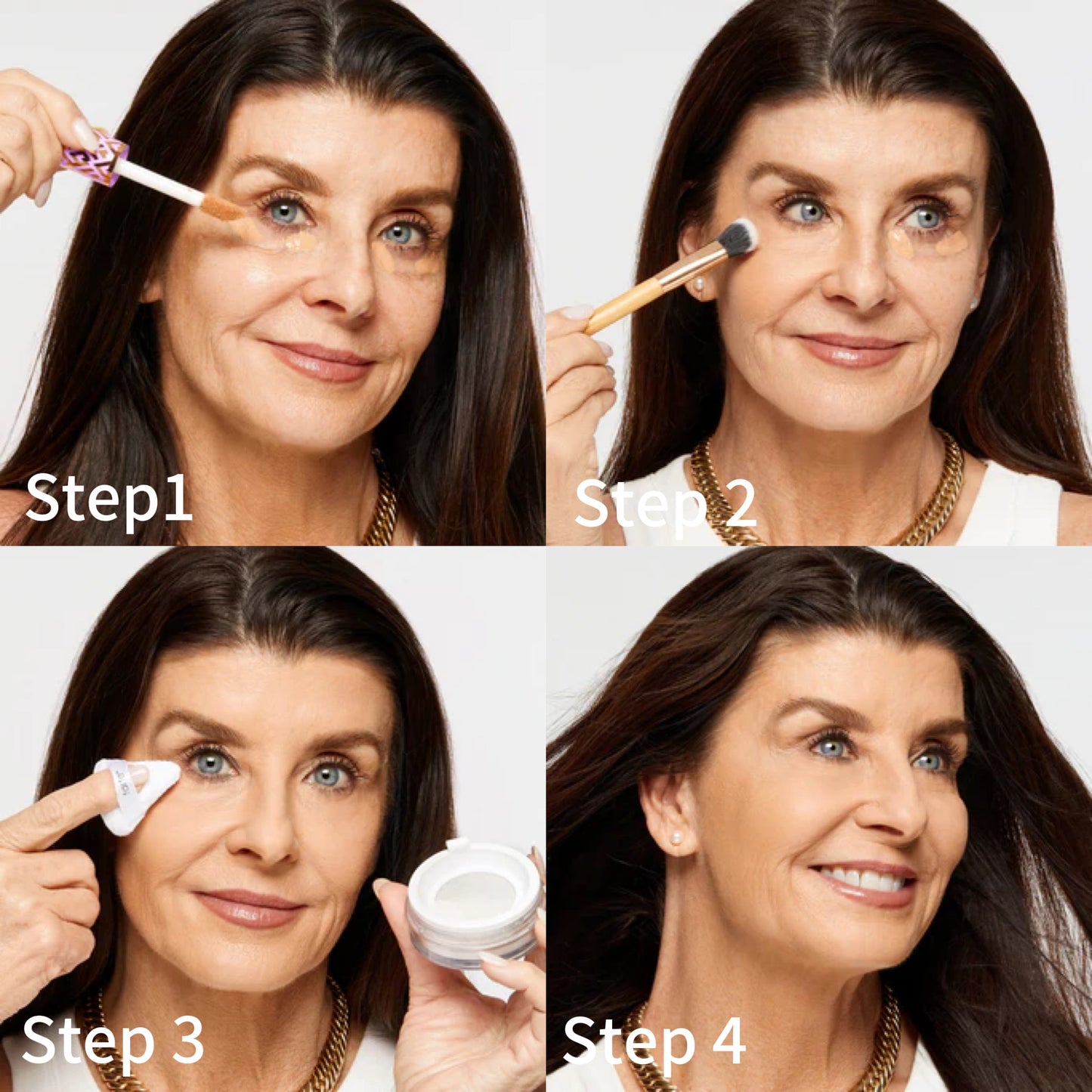 Tube-shaped concealer-Free Brush