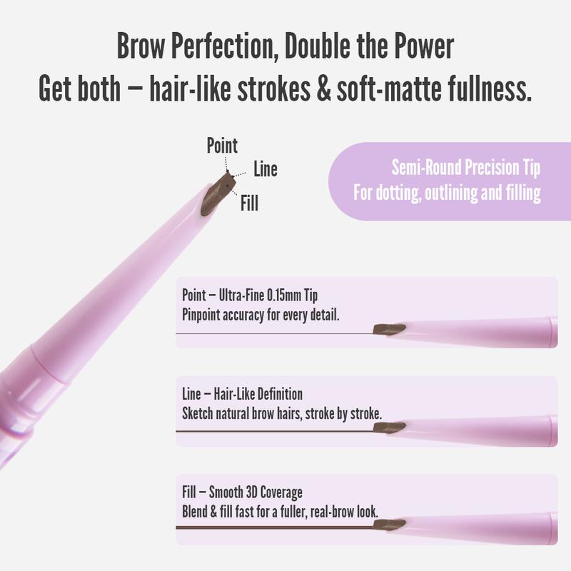 3‑in‑1 Brow Pencil Kit — The Only Brow Tool You’ll Ever Need