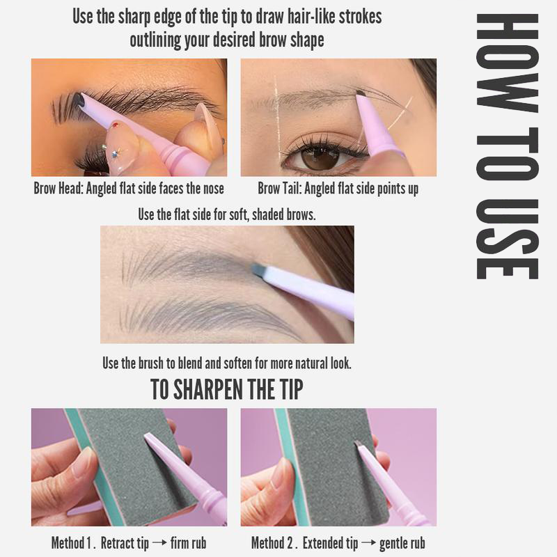 3‑in‑1 Brow Pencil Kit — The Only Brow Tool You’ll Ever Need